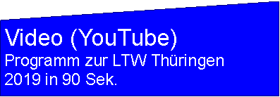Flussdiagramm: Manuelle Eingabe: Video (YouTube)
Programm zur LTW Thüringen 
2019 in 90 Sek.